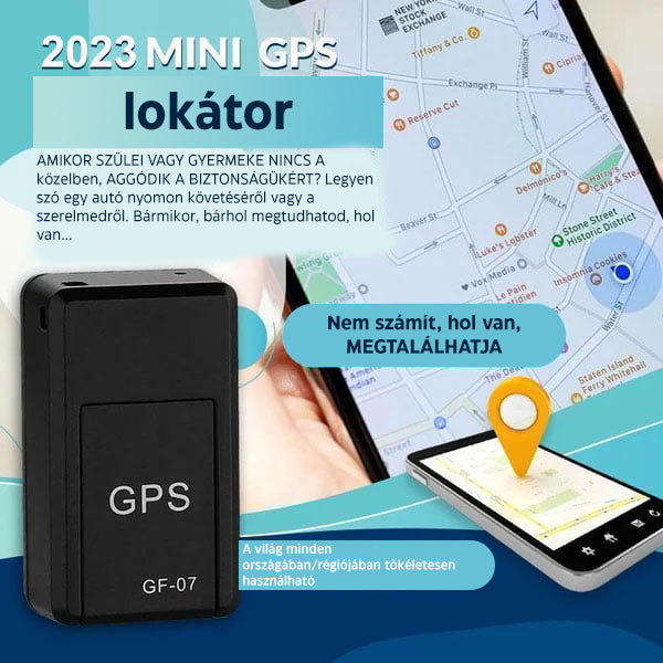 2023 Frissített mini autós GPS nyomkövető | Egyszerűvé tett nyomon követés (1+1 INGYENES)